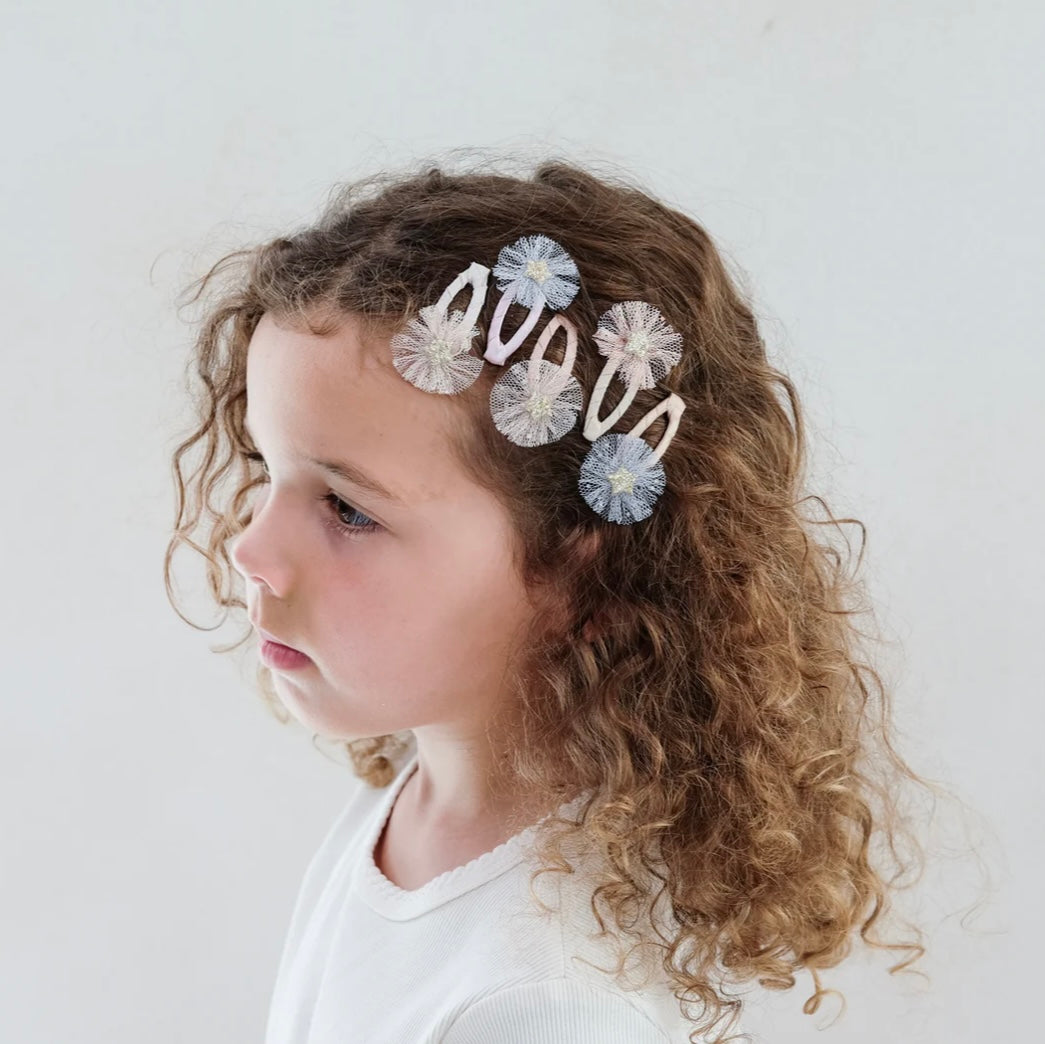 Mini tulle rosette clic clacs