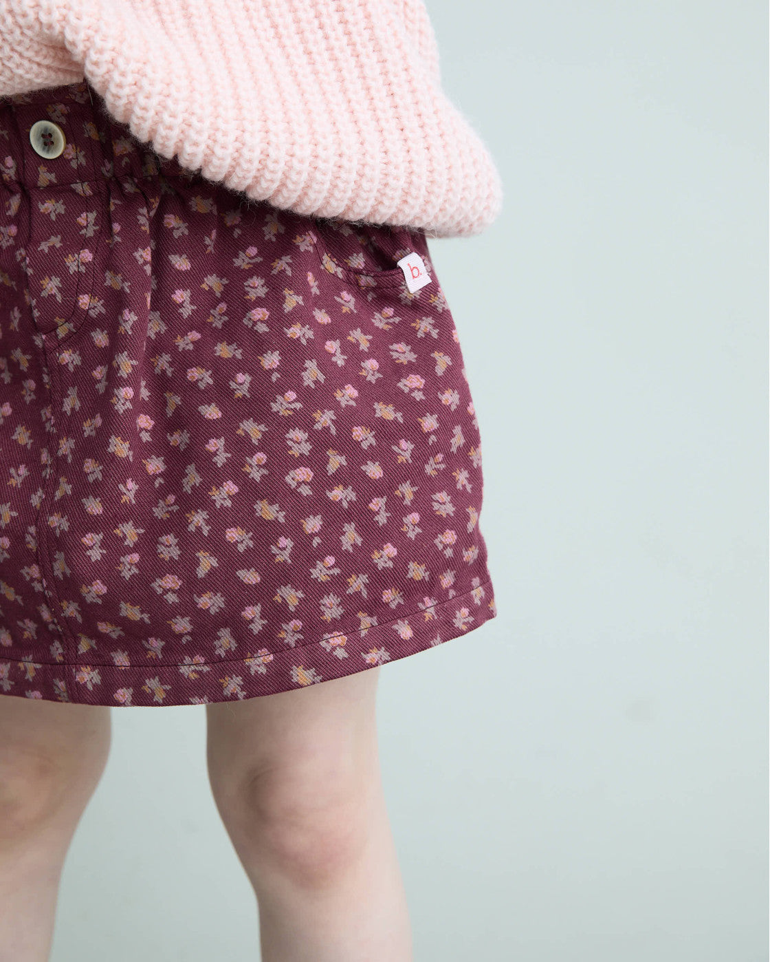 Cottage mini skirt