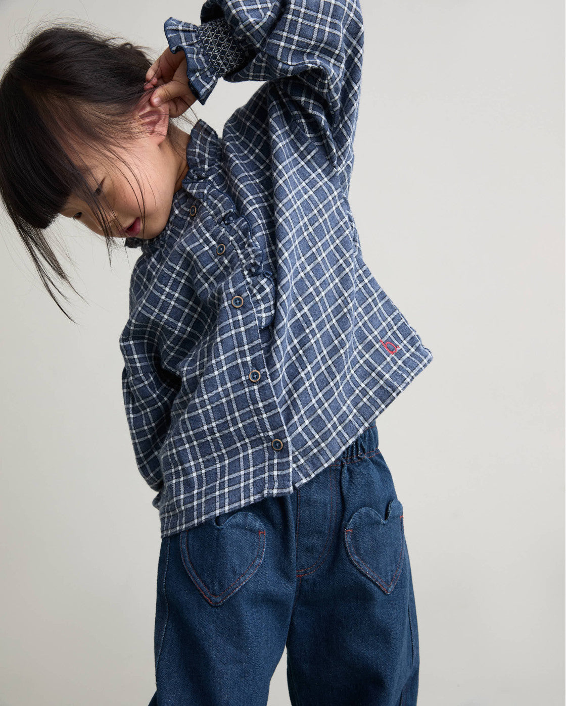 Tartan blouse