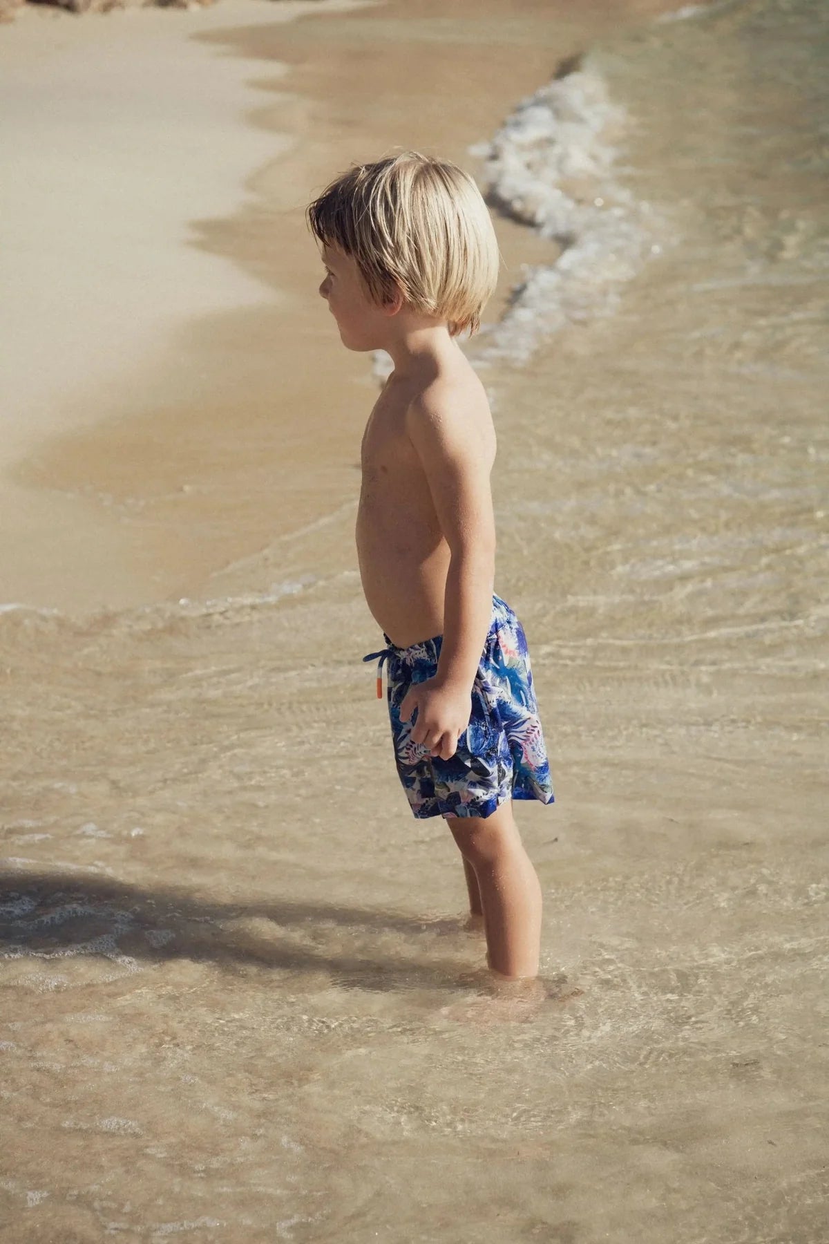 Exotic swim shorts