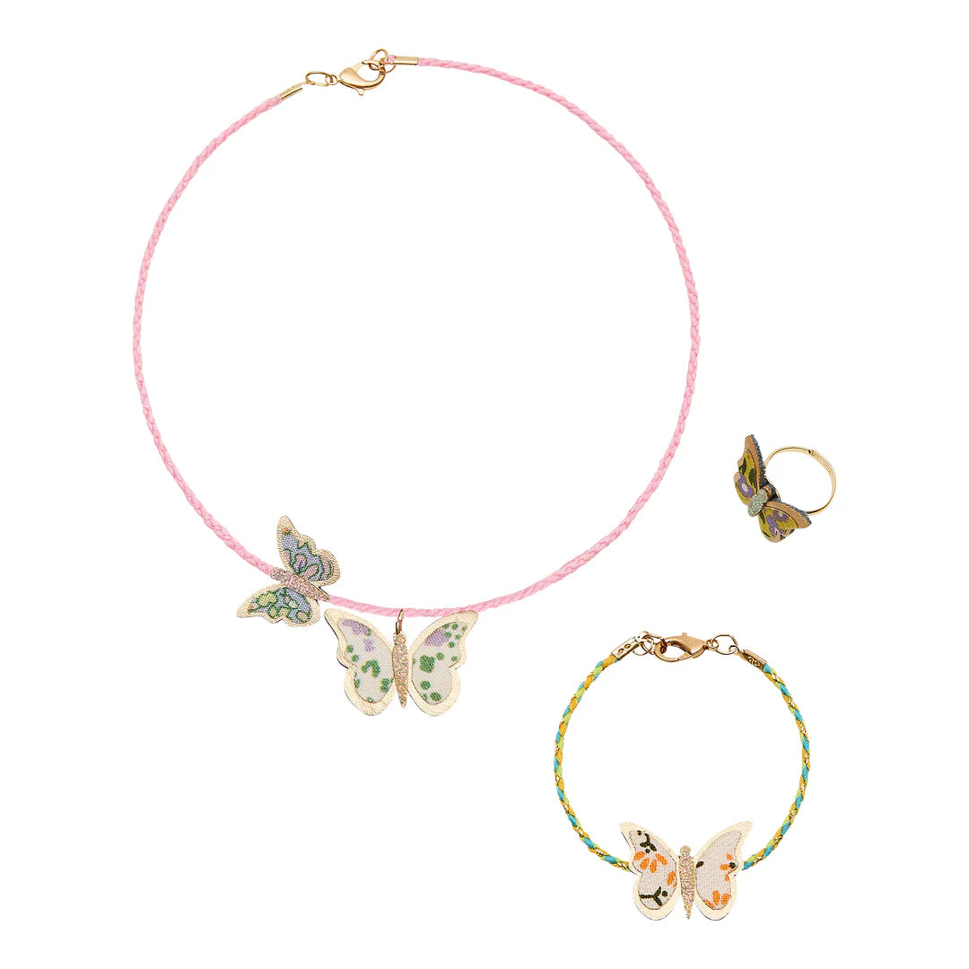 Butterfly jewelry set