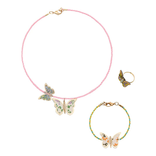 Butterfly jewelry set