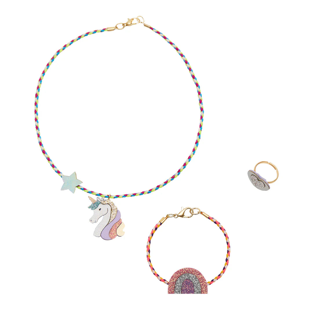 Unicorn jewelry set